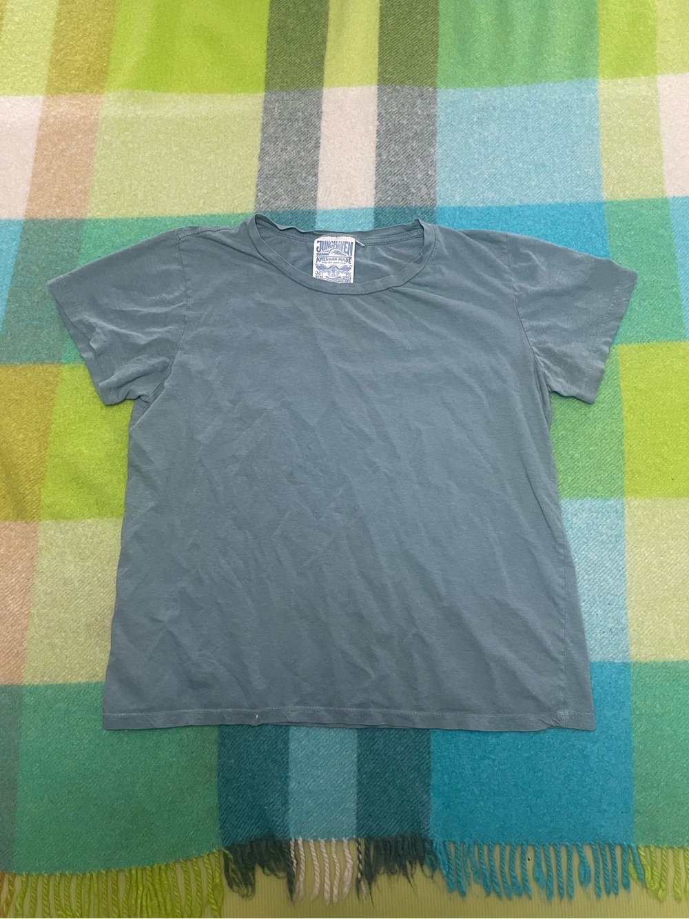 Jungmaven Hemp Cotton Made in USA Crewneck Short Sleeve T-Shirt